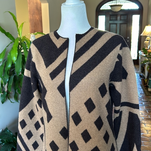 Worth New York Wool Duster/cardigan sz S - Picture 3 of 14